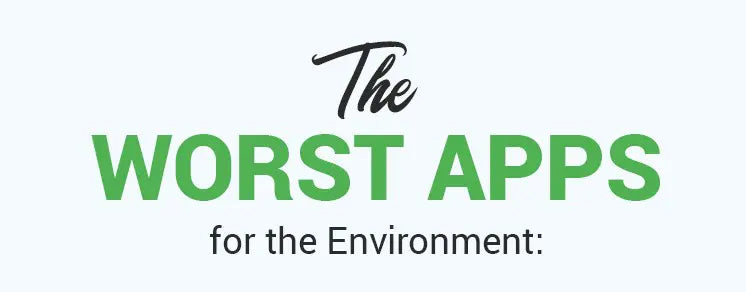 The Worst Apps for the Environment