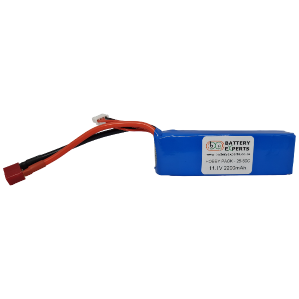 11.1v 2200mAh LiPo 25-50C (3 cell)