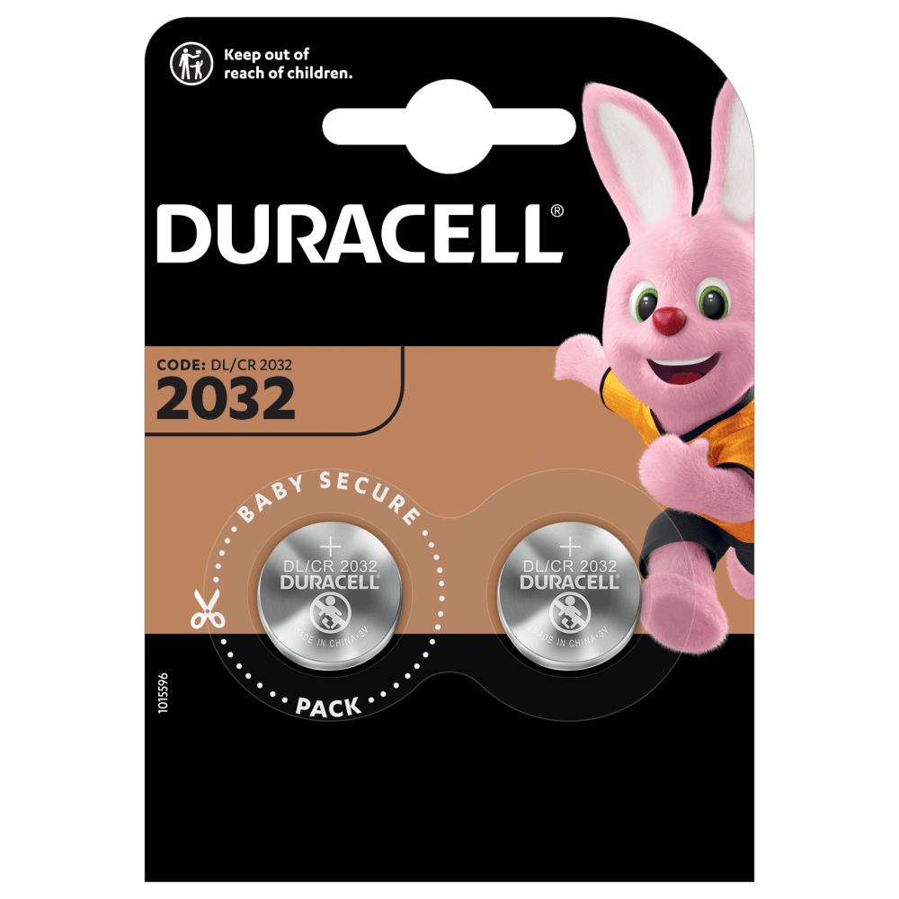 CR2032 Duracell 3v Lithium - BP-2