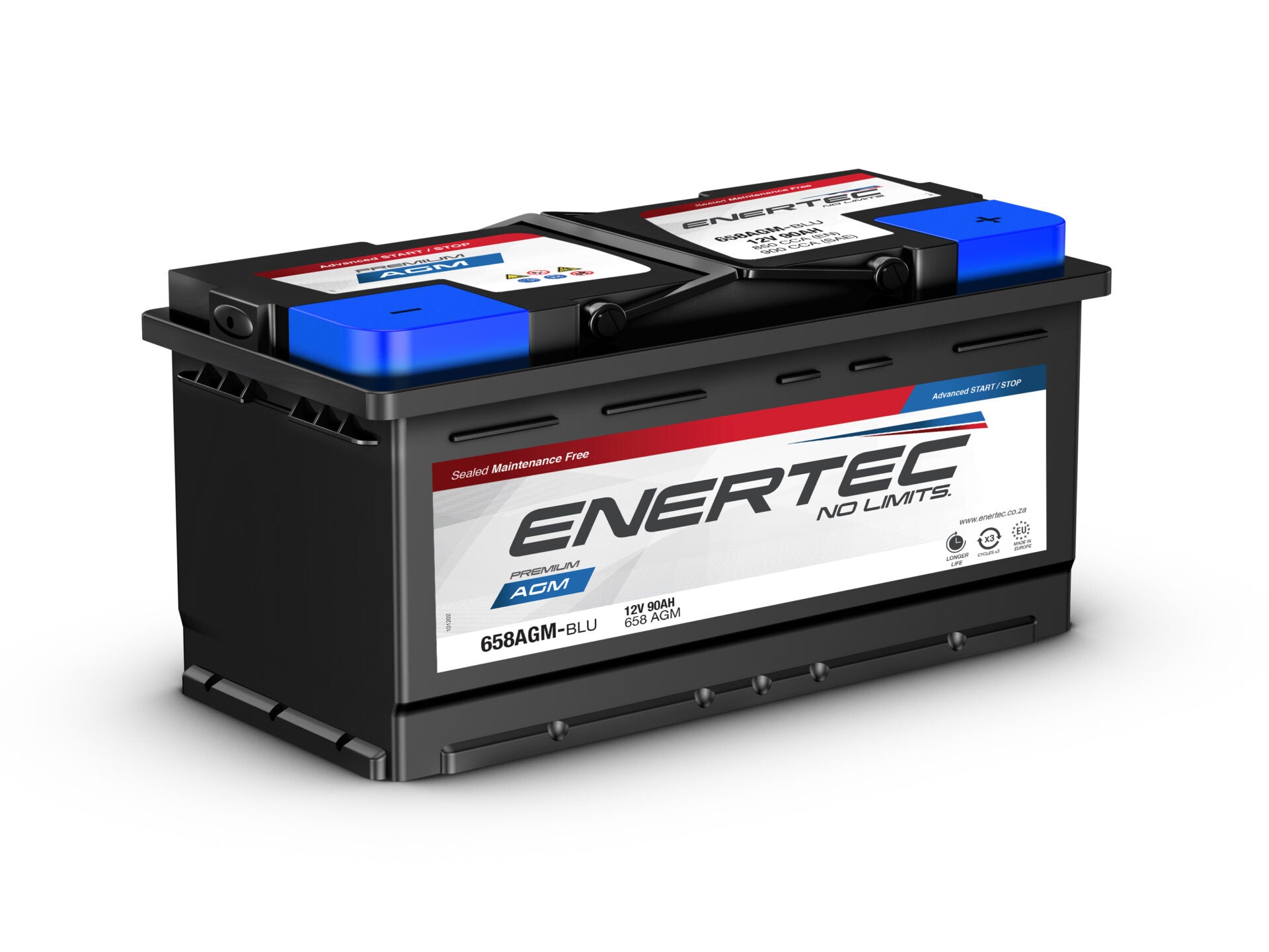 Enertec 658HC 95A/h RHP - L5 AGM