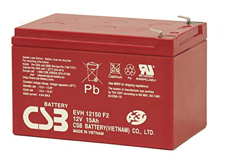 12V 15Ah EVX Traction Battery - EVX12150