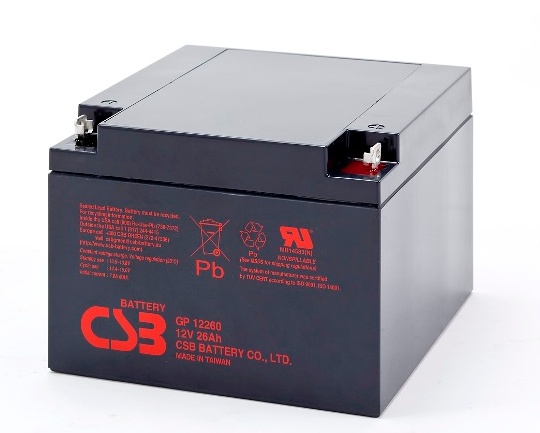 12v 26Ah CSB GP12260