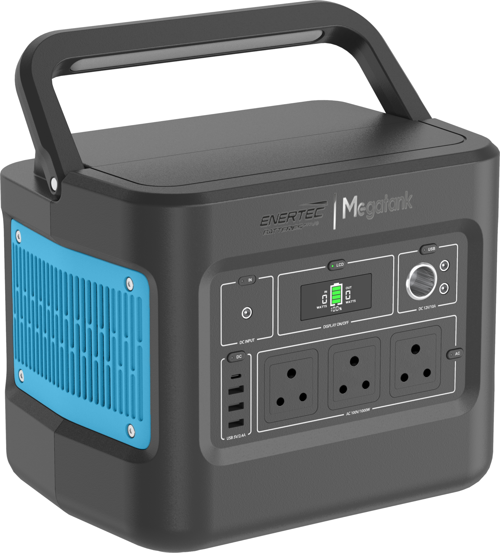 Megatank Portable Power Station - 1000W