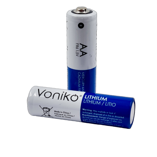 AA Voniko Lithium 1.5v - 4 pack