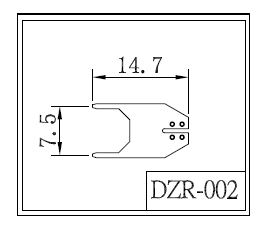 ER14250 EVE 1/2AA 3.6v Lithium 3 pin