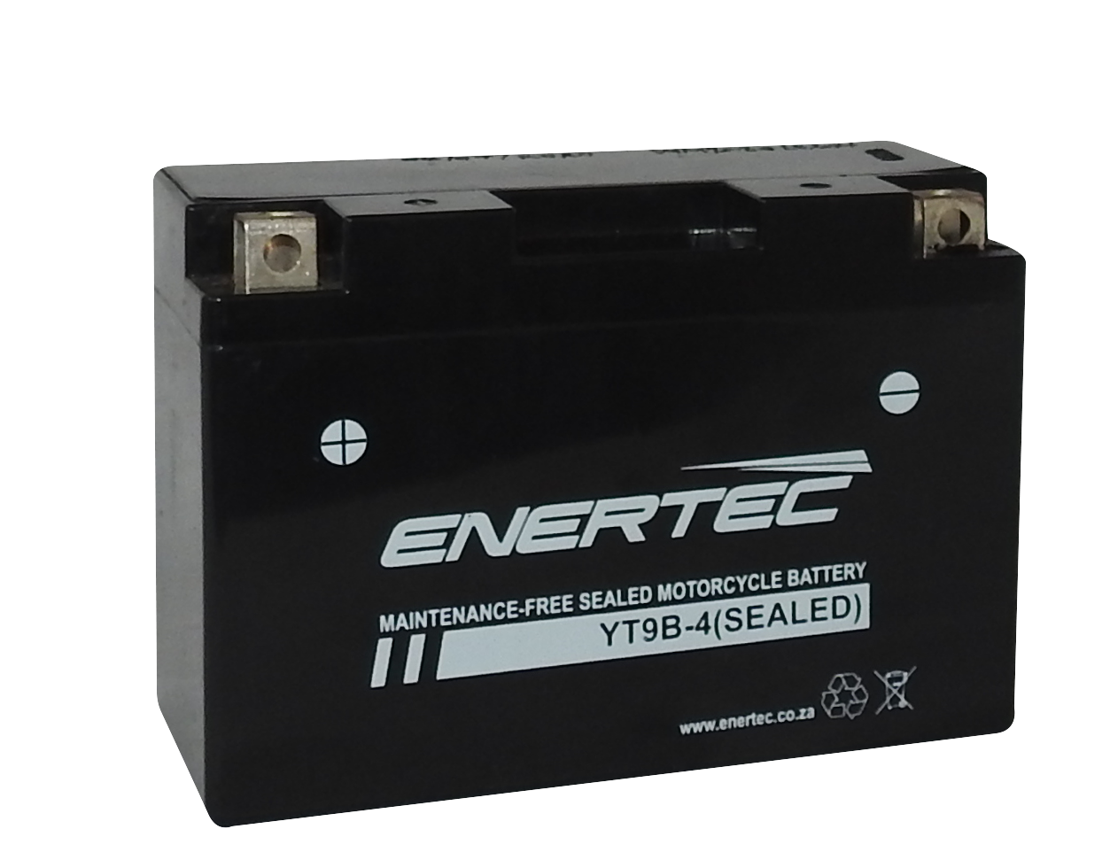 YT9B-4 - 12v 9A/h SMF LHP - ENERTEC