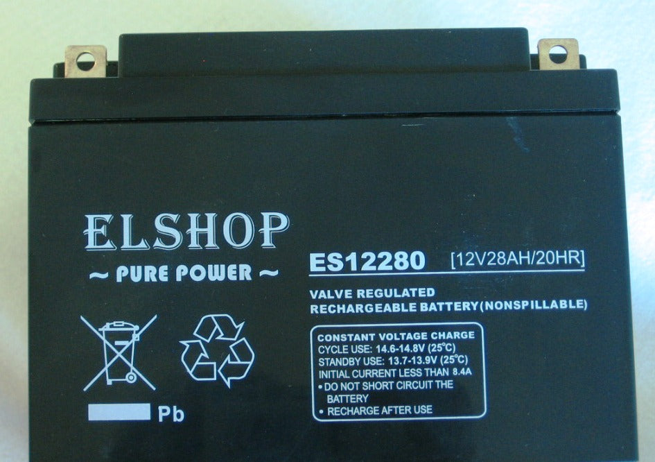 12v 28Ah SLA Afribatt Deep Cycle