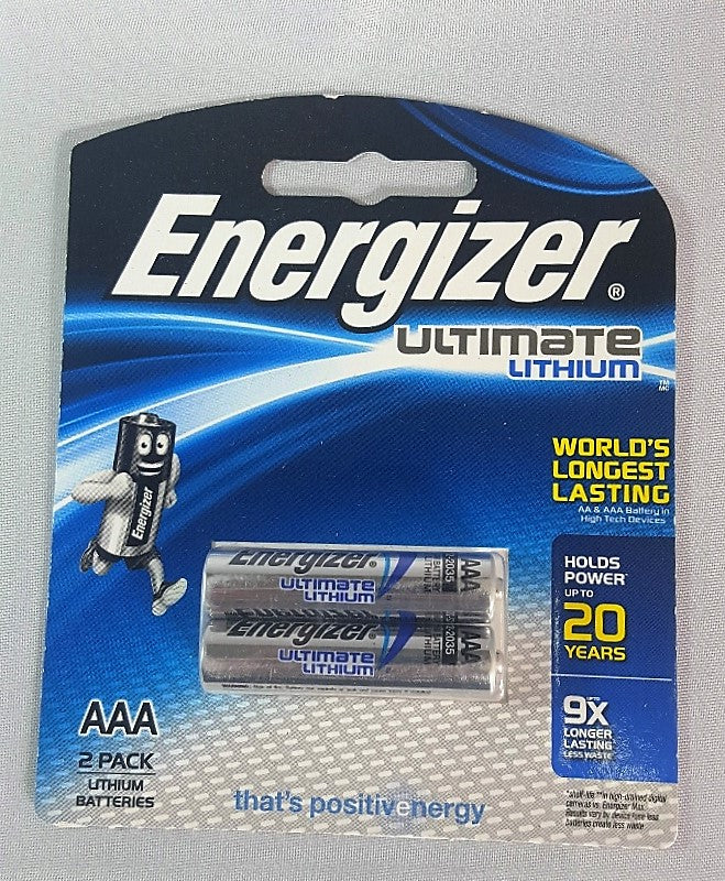 AAA Energizer Ultimate Lithium 1.5V - BP-2